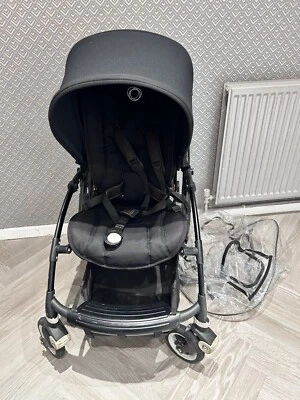 Bugaboo Bee 5 Pram Black Lightweight Pushchair /Stroller NO RAINCOVER/ ORGANISER - Image 1 of 4
