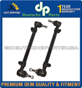 Mercedes R107 560SL Steering Tie Rod Assembly Left + Right 107 330 02 03 Set 2 - Picture 1 of 3
