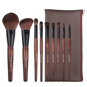 Brushes Set Professional, Sable Makeup Brush Set with Case by Luxury ENZO KEN - Picture 1 of 2