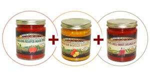 Carolina Reaper + Scotch Bonnet + Ghost Pepper Paste / Mash. Delicious!!! - Picture 1 of 9