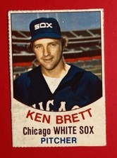 1977 Hostess Baseball Card #65 Ken Brett Chicago White Sox MLB Vtg 1970’s 70’s