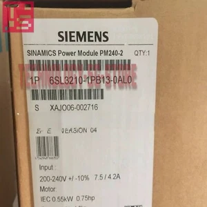 SIEMENS 6SL3210-1PB13-0AL0 Frequency Converter# 1pcs New In Box - Picture 1 of 2