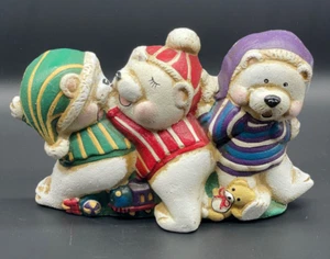 House Of Lloyd Christmas Around the World Bears of Christmas Cast Iron Doorstop - Picture 1 of 8