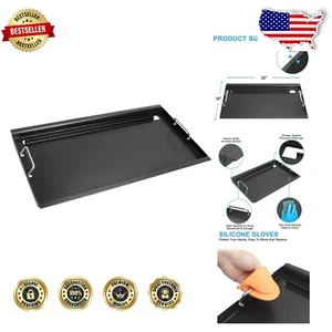 Versatile Flat Top Griddle for Charbroil 6 Burner Grills - 32" x 18" Dimensions - Picture 1 of 9