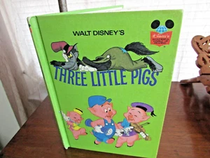 Three Little Pigs by Barbara Brenner Disney's Wonderful World Reading  1972 - Picture 1 of 6