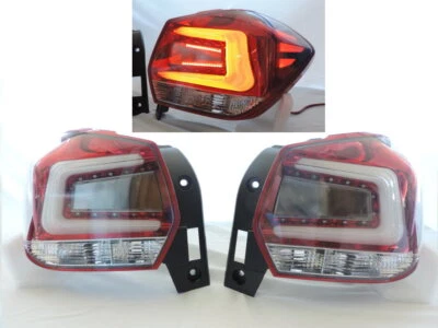 NEW LED Light Bar Red/Clear JDM Tail Lights For 12 13 14~16 Subaru XV Crosstrek - Image 1 of 4