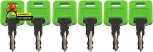 RV Key MK9901 6601 Compatible with Motorhome Master Green Key FIC Code 9901 6601 - Picture 1 of 12