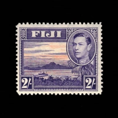 Fiji, Scott 129, Suva Harbor, 1938-1955, MH Foto 1 de 2