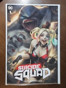 Suicide Squad #1 NM Ejikure Harley Quinn & King Shark Variant - 2019 DC Comics  - Picture 1 of 2