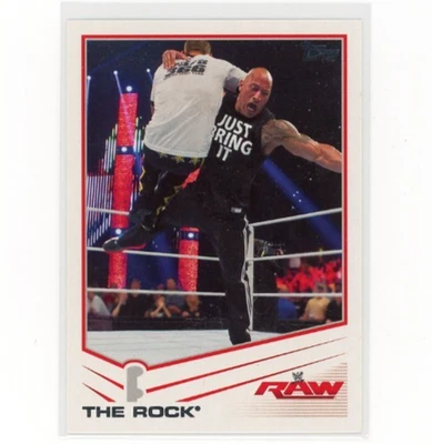 2013 Topps WWE #32 The Rock - Image 1 of 2