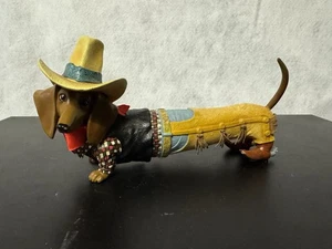 Cowboy Dackel Figur - Bild 1 von 3