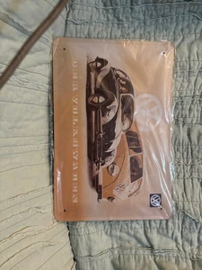 Volkswagen Beetle Tin Sign - Picture 1 of 1