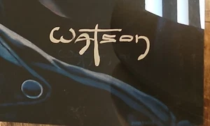 WILLIAMS TERMINATOR 2 PINBALL TRANSLITE ORIGINAL NOS SIGNED WATSON - Picture 1 of 5