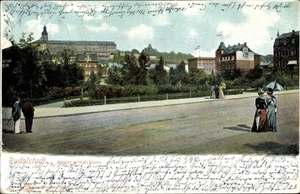 Ak Rudolstadt in Thüringen, Anger mit Schloss - 4203533 - Picture 1 of 2