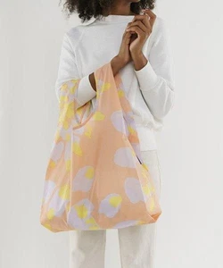 BAGGU Eco Bag Tie-Dye Lavender Ripstop Nylon Used 64cm Size - Picture 1 of 3
