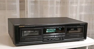 Onkyo TA-RW505 Doppie Cassette Usato Pochissimo Made In Japan - Imagen 1 de 6
