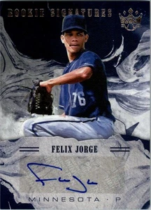 2018 Diamond Kings DK Rookie Signatures #26 Felix Jorge Auto - BB - Picture 1 of 2