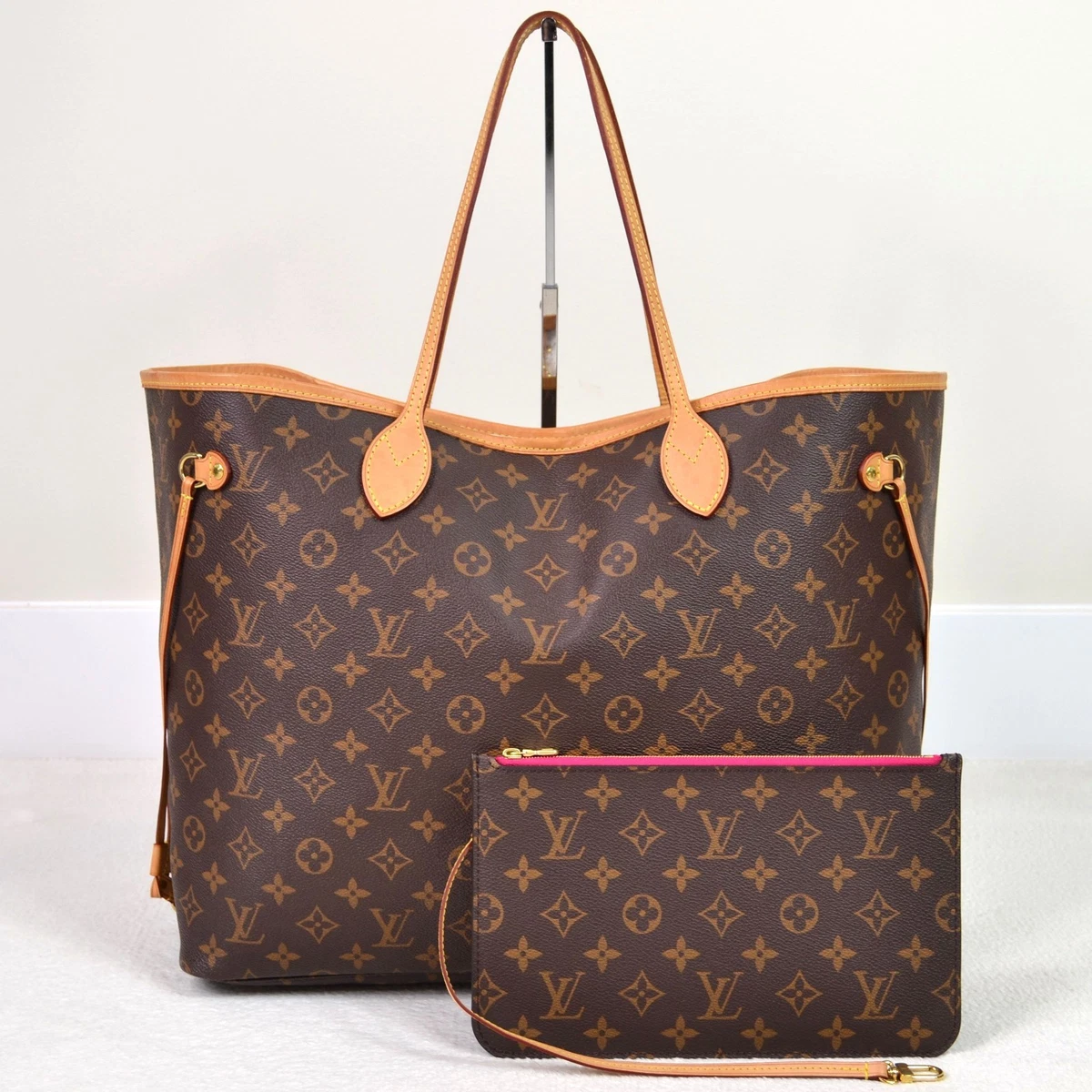 4AAM032 ルイヴィトン ネヴァーフル GM LOUISVUITTON Neverfull GM Monogram Large Size Brown Tote | LOUIS VUITTON ®
