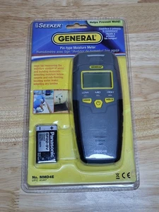GENERAL-THE SEEKER/Pin-type Moisture Meter No. MMD4E NEW! IN SEALED PACKAGING! - Picture 1 of 2