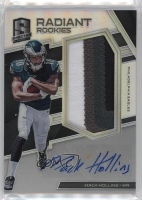 2017 Spectra Radiant Rookie Signatures /299 Mack Hollins RPA Patch Auto RC - Image 1 of 2