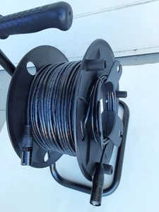 PRO CAT-5e Tactical UTP w/Neutrik Ethercon Digital Cable on reel 250ft - Picture 1 of 7