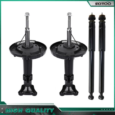 Shocks Struts Absorber For Mercedes-Benz C230/C240/C320/C280/CLK500 Front Rear - Image 1 of 4