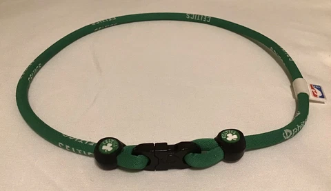 BOSTON CELTICS PHITEN NECKLACE GREEN 19” - LOOSE SNAP - NEW Cover