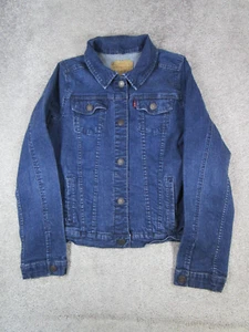Levi's Jacket Boys Xl Blue Cotton Denim - Picture 1 of 8