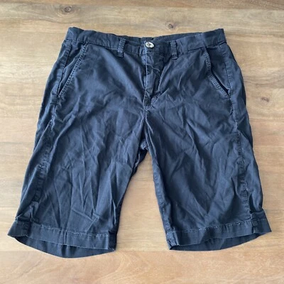 Шорты женские J Brand Avery City размер 30 выцветшие стираемые черные бермуды сделано в США - Изображение 1 из 4