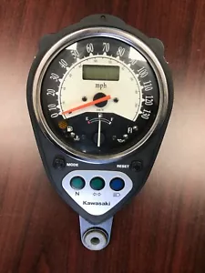 06 07 08 09 Kawasaki Vulcan 900 Speedo Speedometer Meter Gauge 7539 Miles - Foto 1 di 10