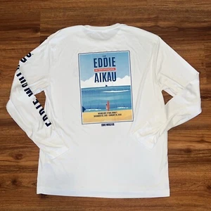 Eddie Would Go Big Wave Invitational Waimea Bay 2019-2020 LS Shirt Lg - Bild 1 von 6