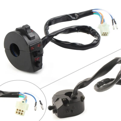 Interruptor izquierdo doble deportivo bocina luz intermitente para Honda XL XR 250 400 650/600 Foto 1 de 4