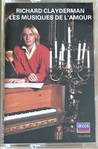 **RICHARD CLAYDERMAN Cassette Album ‘Les Musiques De L’Amour’ KSKC5330 - Picture 1 of 2