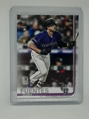 Josh Fuentes 2019 Topps Update Baseball - #US294 RC - Colorado Rockies - Image 1 of 2