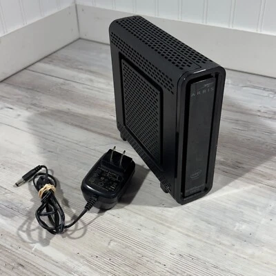 ARRIS SBG10 SURFboard  AC1600 Dual-Band Cable Modem  Router - Black - Image 1 of 4