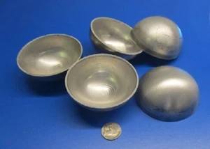 Aluminium Halbkugel / Kugeln 3,00" Durchmesser x 1,50" Höhe, 5 Stück - Bild 1 von 12
