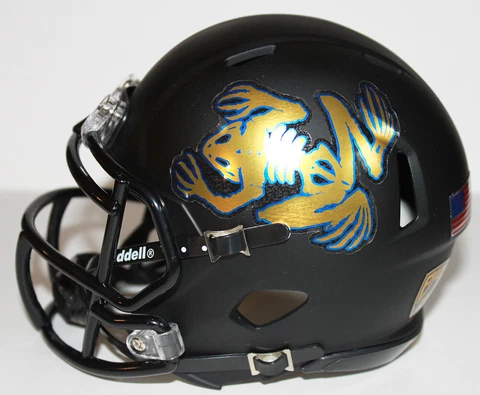 2015 UCLA Bruins Navy Seal Bonefrog Custom Riddell Mini Helmet vs Washington St Cover