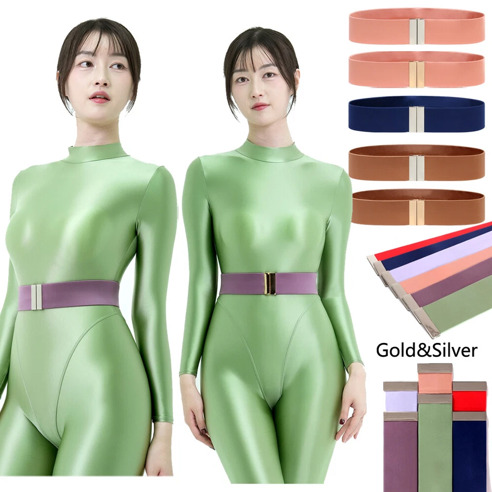 Женские модные декоративные эластичные ремни для бодибилдинга похудения незаметные ремни - Изображение 1 из 4