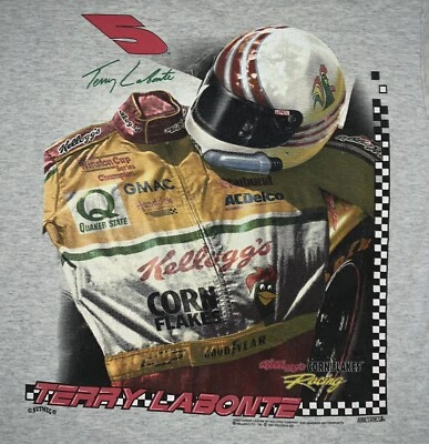 Camiseta Terry LABONTE Kellogg’s Corn Flakes Racing Vintage 1997 Chase Hombres M Med Foto 1 de 4