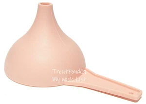 Tupperware Trichter groß Hershey Kussform hellrosa Prosecco Gadget Neu - Bild 1 von 4