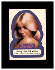 1978 Three's Company Stickers, #24 Chrissy, One In A Million