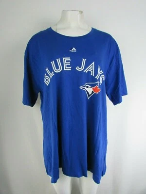 Camiseta grande y alta Toronto Blue Jays MLB #19 Jose Bautista para hombre Foto 1 de 4