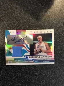 CARMELO ANTHONY 2005-06 TOPPS ALL-STAR ROOKIE PATCH WORN AUTO 140/199 - Picture 1 of 2
