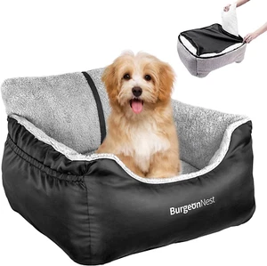 Burgeonnest Dog Car Seat for Small Dogs, Fully Detachable and Washable Cat Carse - Picture 1 of 12
