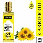 Indus Valley Pure Sunflower Carrier Oil 100% Pure and Natural 100 ml