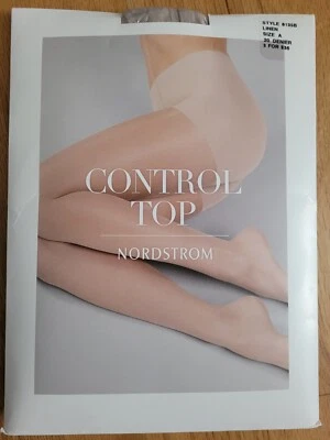 Nordstrom Control Top Sheers Style 8135B Linen Size A - Image 1 of 4