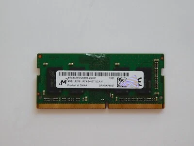 Micron 4GB 1RX16 PC4-2400TLaptop RAM Memory MTA4ATF51264HZ-2G3B1 "TESTED" - Image 1 of 2