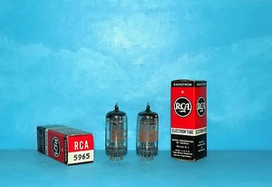 2 NOS / NIB RCA 5965 Tubes Support Rods Copper Grid Posts TESTED - Picture 1 of 1