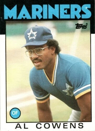1986 Topps  #92  Al Cowens   Outfield    Seattle Mariners  FREE shipping - Image 1 of 1