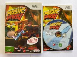 Wii Nintendo Game - MUSIC PARTY ROCK THE HOUSE - Complete with Instructions - Picture 1 of 1